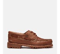 Timberland - Handgenähter Timberland Authentic 3-Ösen-Bootsschuh für Herren in Braun, Herren, Braun, Größe: 41.5