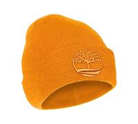 Timberland Herren 3D Tonal Embroidery Winter Beanie-Mütze, Dark Cheddar, Einheitsgröße