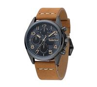 Timberland Herren Analog Quarz Uhr mit Leder Armband 4895148691182