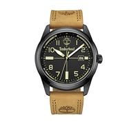 Timberland Herren Analog Quarz Uhr mit Leder Armband TDWGB2230701