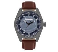 Timberland Herren Armbanduhr Ashfield Leder Braun 46 mm