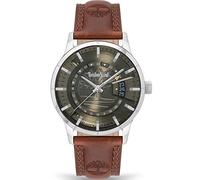 Timberland Herren Analog Quarz Uhr mit Leder Armband TDWGB2201502
