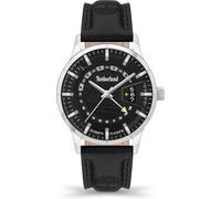 Timberland Herren Armbanduhr Bergeron in der Farbe Schwarz mit Lederarmband, Gehäusedurchmesser: 42 mm, TDWGB2201501