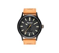 Timberland Herren Armbanduhr Trumbull in der Farbe Schwarz mit Lederarmband, Gehäusedurchmesser: 45 mm, TDWGA2152003