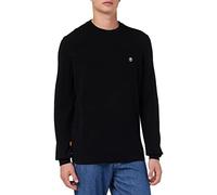 Timberland Herren COHAS Brook Merino Crew Sweater Black Polo-Pullover, Small