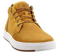 Timberland Herren Davis Square F/L Chukka Trainers and Sneakers Shoes, Gelb Wheat Nubuck, 41.5 EU
