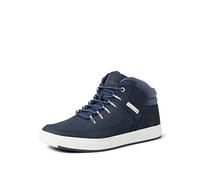 Timberland Herren Davis Square Hiker Stiefel, Blau Nubuck, 45 EU