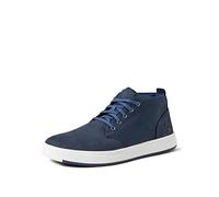 Timberland Herren Davis Square Hiker Stiefel, Blau Nubuck, 45 EU