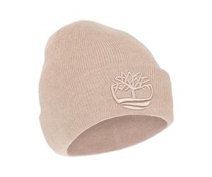 Timberland Herren Mütze mit 3D-Stickerei, weiche Strickmütze, erhöhtes Logo, warme Stretch-Passform für kaltes Wetter, Angora, Einheitsgröße