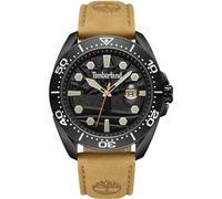 Timberland Herren Analog Quarz Uhr mit Leder Armband TDWGB2230601