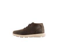 Timberland Mens Mid Lace UP Sneaker dark brown full grain 12