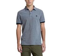 Timberland Herren-Poloshirt Oxford Baboosic Brook Blau Code TB0A6BWG433, blau, XXL
