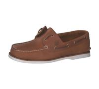 Bootsschuh TIMBERLAND "CLASSIC BOAT BOAT SHOE", Herren, Gr. 41, braun, Leder, Schuhe Bootsschuh, Classic Bootsschuh aus Timberland Premium Leder (44673255-41) braun