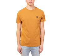 Timberland T-Shirt Oyster River Chest Logo Ss Tee (Slim) 0A2BR3 Wheat Boot-XXL