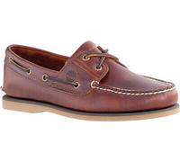 TIMBERLAND Herren Slipper / Bootsschuhe Icon Classic 2-Eye dark rootbeer smooth - Gr. - 45