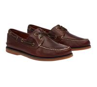 Timberland Herren Slipper Classic Boat Shoe Dunkelbraun 41