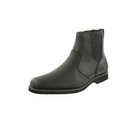 Timberland Herren Stiefel Woodhull Chelsea Basic – Black Full Grain – Größe 42 EU