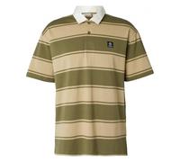 Timberland Herren Striped Rugby Short Sleeve Polo Unterhemd, Cassel Earth Yd, L