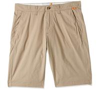Timberland Herren TFO Squam Lake Super Light Weight Poplin Straight Chino Short (10in) Lässige Hose, Humus, 36W Regular