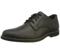 Timberland Herren Woodhull Leather Oxford Basic Schuhe, Black Full Grain, 41 EU