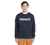 Timberland Herren Wwes Crew Neck (Regular Bb) Dark Sapphirewhite Sweatshirt, Saphir, M