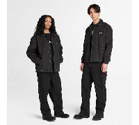 Timberland - Isolierte Unisex-Jacke aus gewaschenem Duck Canvas in Schwarz, Schwarz, Größe: L