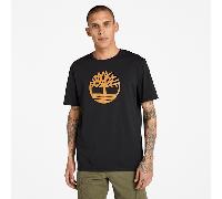 Timberland Kennebec River Tree Logo Kurzarm-t-shirt 2XL Black / Wheat Boot