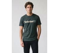 Timberland Kennebec River Linear Logo Short Sleeve Tee Green Gables Größe: S | Bedruckte T-Shirts Outlet | Herren | Grün
