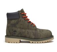 Timberland Kids 6 Inch Lace UP Waterproof Boot dkgrnnbk w camo 6
