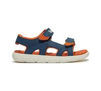 Timberland Perkins Row 2-Strap Kinder Sandalen dunkelblau/orange - 32