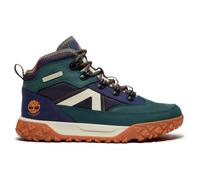 Timberland - Kid's Greenstride Motion 6 Mid Bungee WP Boot - Freizeitschuhe, Gr. 38, blau (DarkGreenNubuck)