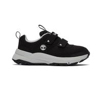 Timberland Kids Low Hook & Loop Sneaker black mesh 13