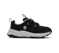 Timberland Kids Low Hook & Loop Sneaker black mesh 6.5