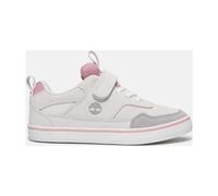 Timberland Kids Low Hook & Loop Sneaker light grey suede 8