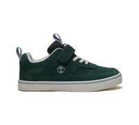 Timberland Kids Low Hook & Loop Sneaker md grn suede 5.5