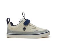 Timberland Kids Low Hook & Loop Sneaker natural canvas 11.5