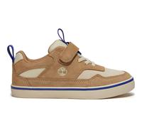 Timberland Kids Low Hook & Loop Sneaker natural suede 2