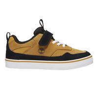 Timberland Kids Low Hook & Loop Sneaker wht suede 4