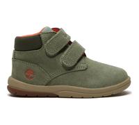 Klettboot TIMBERLAND "TODDLE TRACKS - MID HOOK & LOOP BOOT", Mädchen, Gr. 29, grün (light grün suede), Leder, Schuhe, Winterstiefel, Winterboots, Snowboots, Winterschuhe, für Kinder (68690736-29) ligh