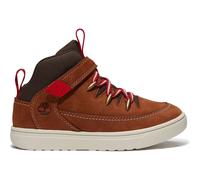 Timberland Kids Mid Hook & Loop Sneaker rust nb w dkbrn 3