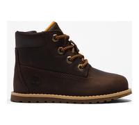Timberland Kids Mid Lace UP With Zip Boot dark brown 9