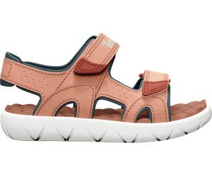 Timberland Kids' Perkins Row 2-Strap Sandal Light Orange 29