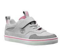 Timberland Kids Low Hook & Loop Sneaker light grey suede 1.5