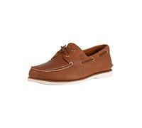 Timberland Klassischer Bootsschuh für Herren mit 2 Ösen, Orange, 43.5 EU
