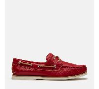 Timberland - Klassischer Lake House 2-Ösen-Bootsschuh für Herren in Rot, Herren, Rot, Größe: 44