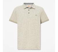 Timberland - Kurzärmeliges Baboosic Brook Oxford-Polohemd für Herren in Beige, Herren, Beige, Größe: XL