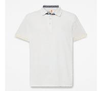 Timberland - Kurzärmeliges Baboosic Brook Oxford-Polohemd für Herren in Weiß, Herren, Weiß, Größe: XXL