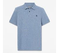 Timberland - Kurzärmeliges Millers River Piqué-Polohemd für Herren in Blau, Herren, Blau, Größe: XXL