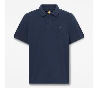 Timberland - Kurzärmeliges Millers River Piqué-Polohemd für Herren in Dunkelblau, Herren, Blau, Größe: 3XL