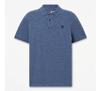 Timberland - Kurzärmeliges Millers River Piqué-Polohemd für Herren in Dunkelblau, Herren, Blau, Größe: XXL